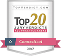 Top 20 Verdicts in Connecticut in 2017 Badge